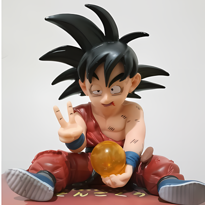 GOKU GOLPEADO CON ESFERA DE DRAGON