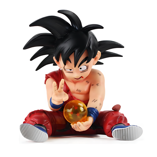 GOKU GOLPEADO CON ESFERA DE DRAGON