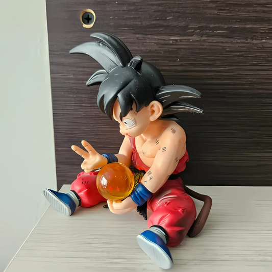 GOKU GOLPEADO CON ESFERA DE DRAGON