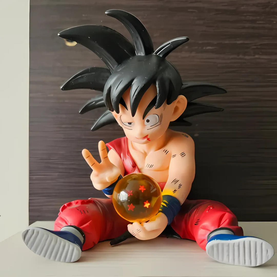 GOKU GOLPEADO CON ESFERA DE DRAGON